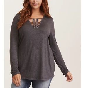 torrid size 2 Super Soft Knit Long Sleeve
